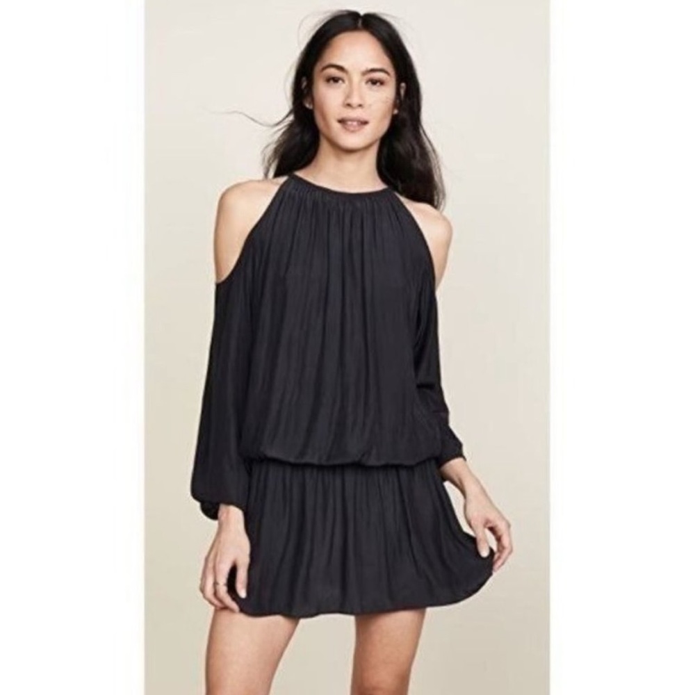 Ramy Brook Lauren Mini Dress in Black Sz M